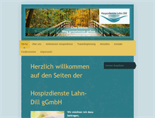 Tablet Screenshot of hospiz-lahn-dill.de